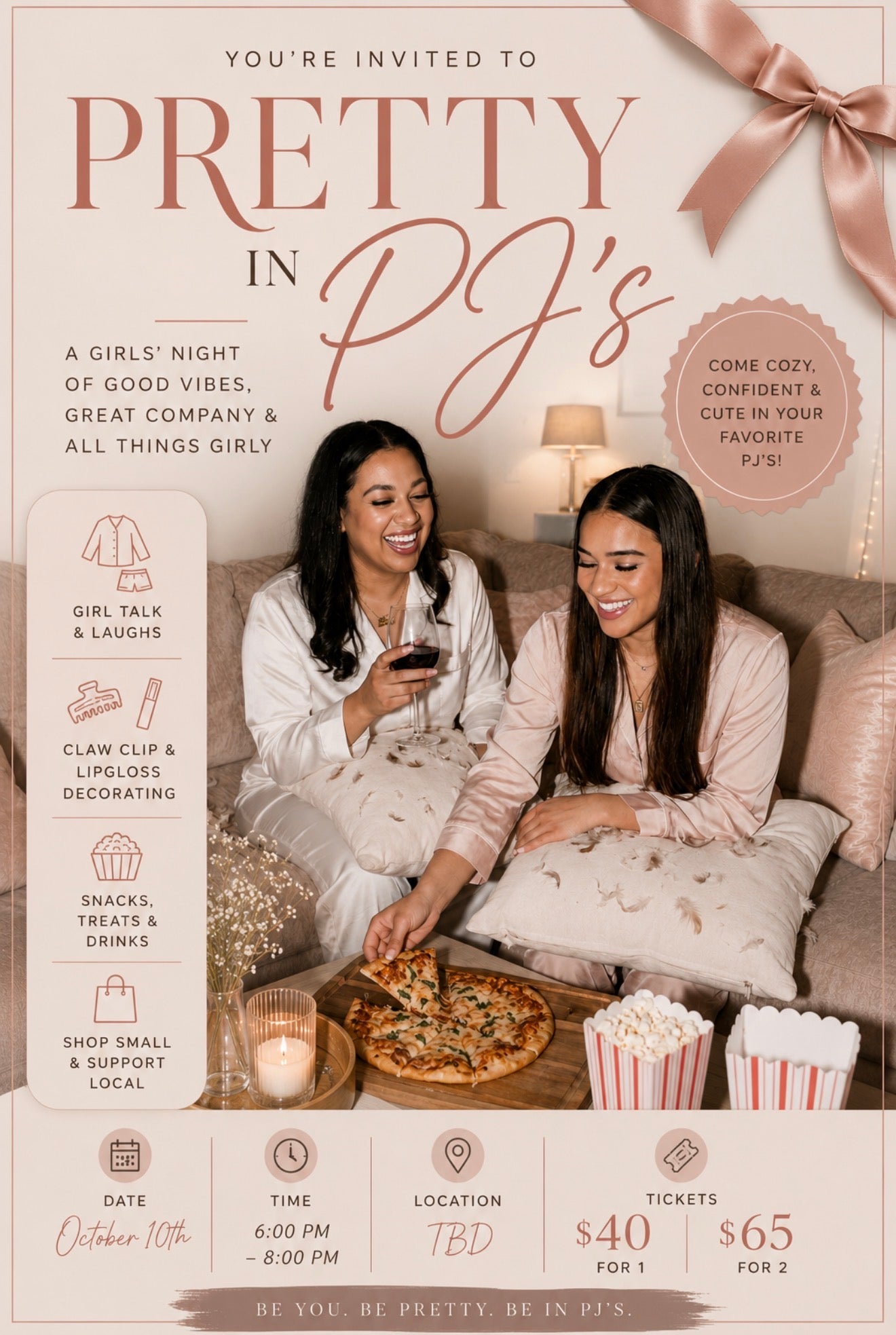 Pretty in PJ’s Event