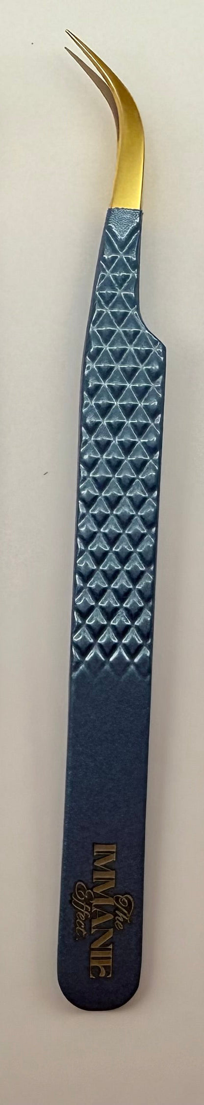 Fiber Tip Slight Curve Tweezers