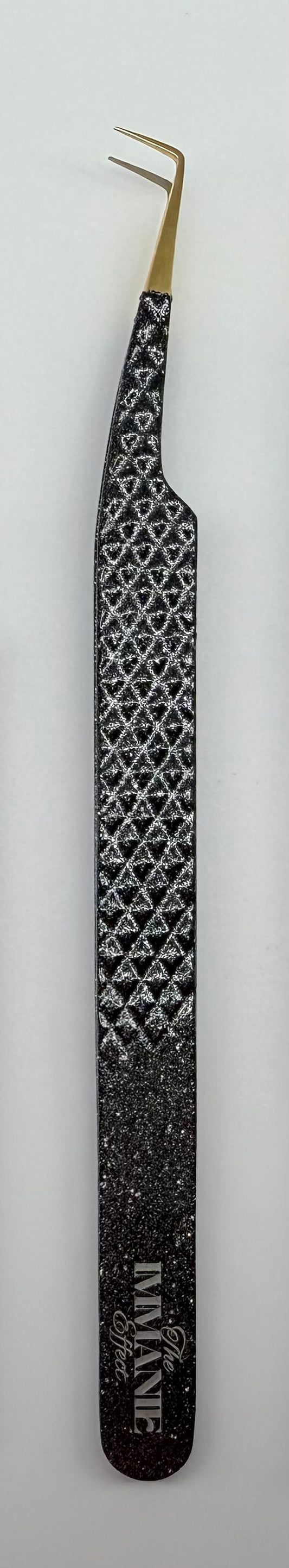 Fiber Tip 90 Degree Slim Boot Tweezers