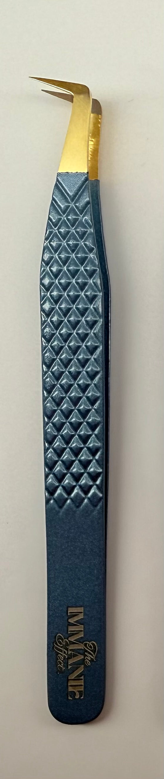 Fiber Tip Thick 90 Degree Curve Tweezers