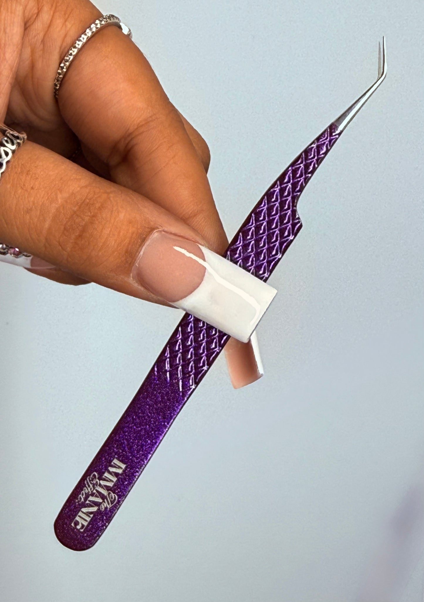 Fiber Tip 45 Degree Isolation Tweezers