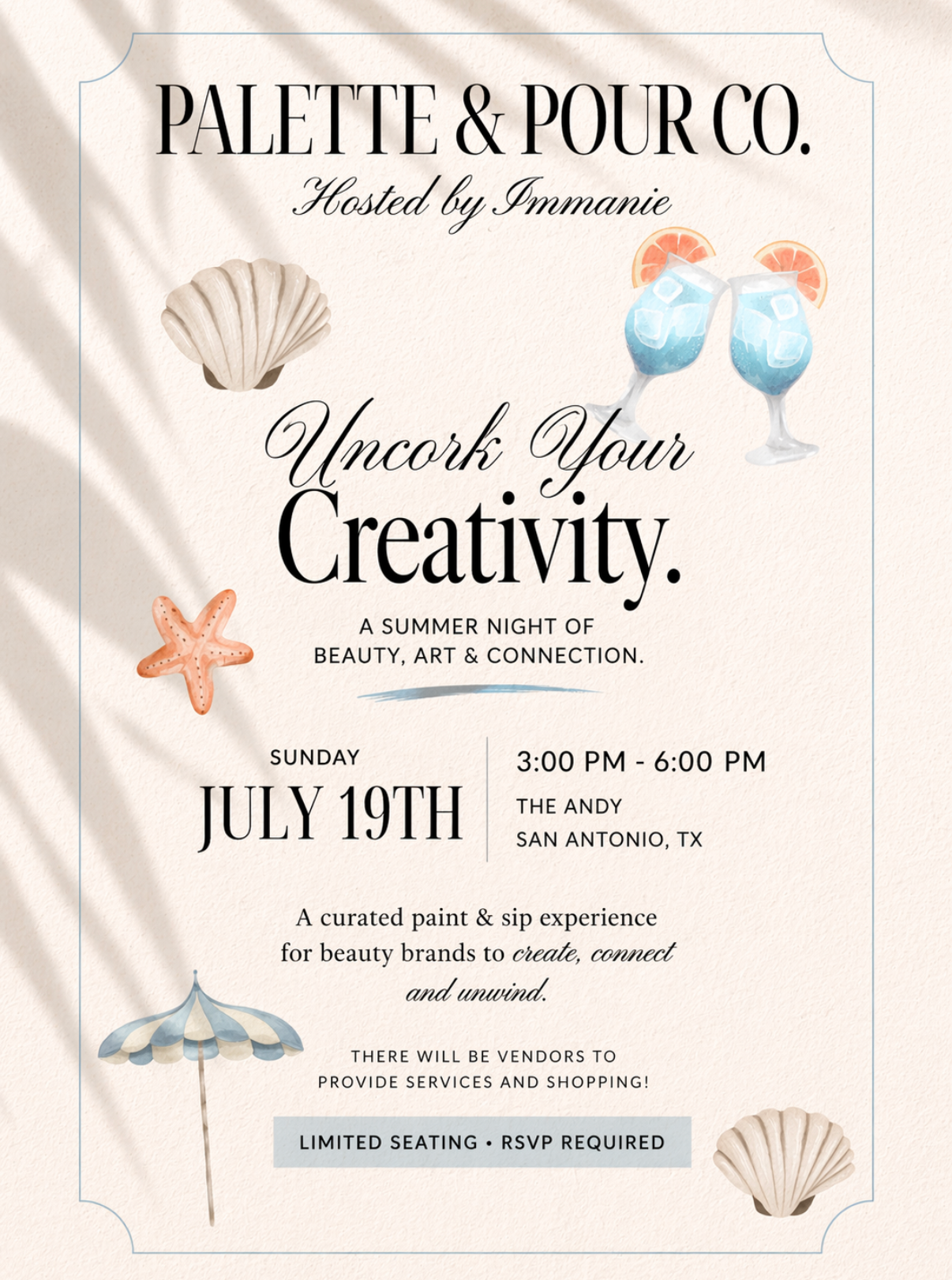 Palette & Pour co. Event